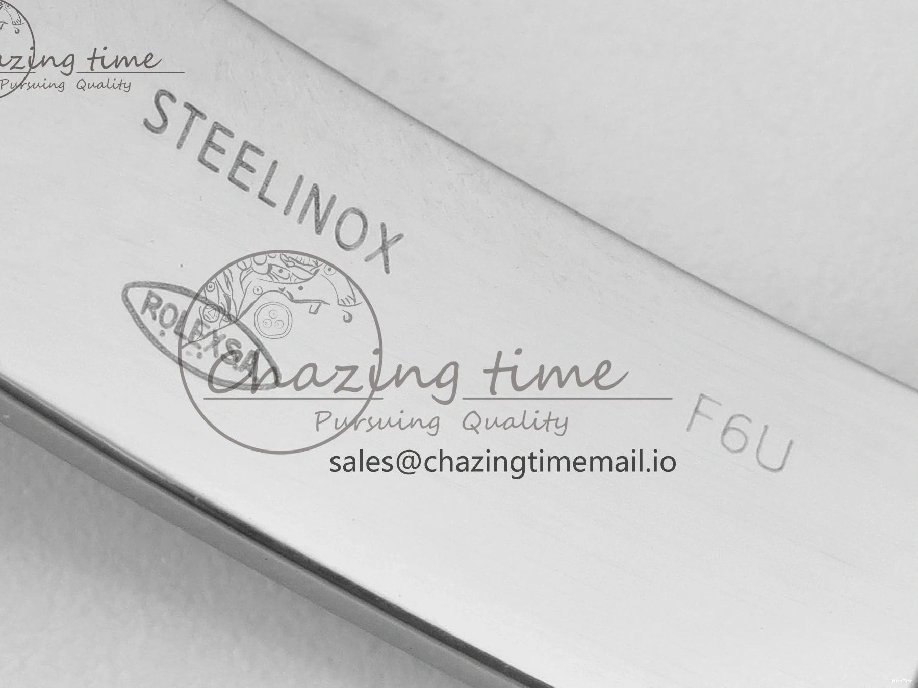 MiroTime 0407 DateJust 36 SS RG ARF 1:1 Best Edition 904L Steel Gray Dial Green Roman on Oyster Bracelet SH Affordable 73